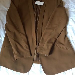 Brown blazer